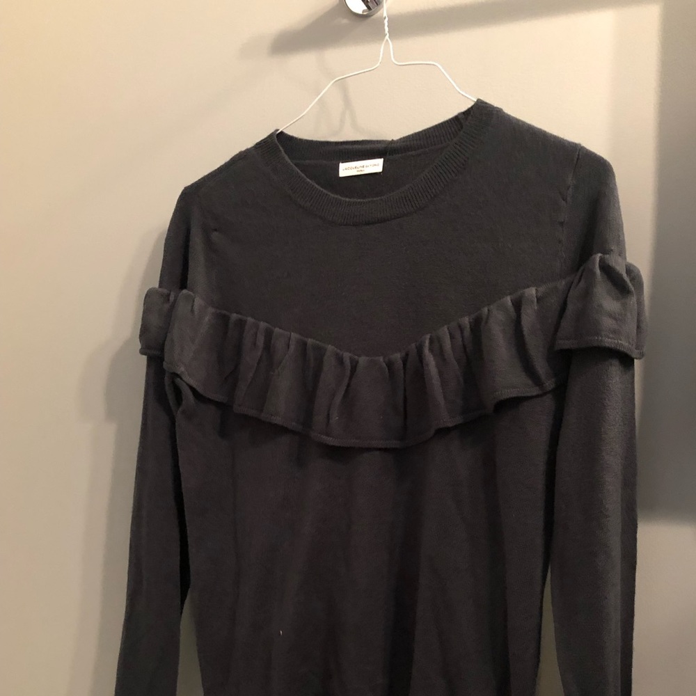 Navy wavy sweater